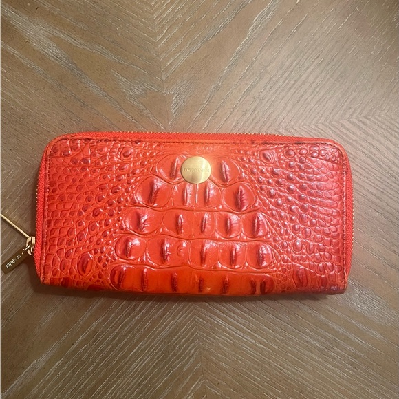 Brahmin “DOUBLE” Zip Around Wallet/Clutch - Picture 11 of 16